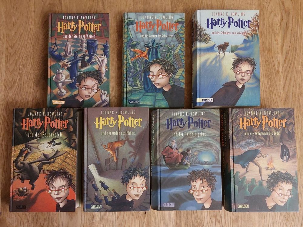 HARRY POTTER alle 7 BÄNDE GEBUNDEN Kaufen auf Ricardo