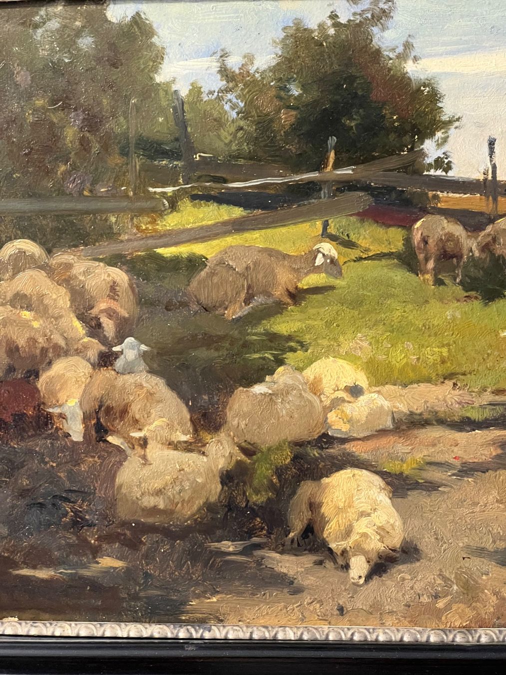 Gemälde: Impressionistische Arbeit um 1880/90 – Gebraucht aus Basel von pmART 4