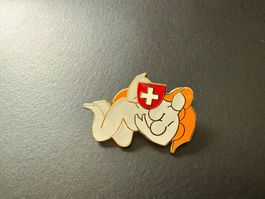 Pin Schweiz sexy Frau limitiert 1000 🇨🇭🇨🇭🇨🇭