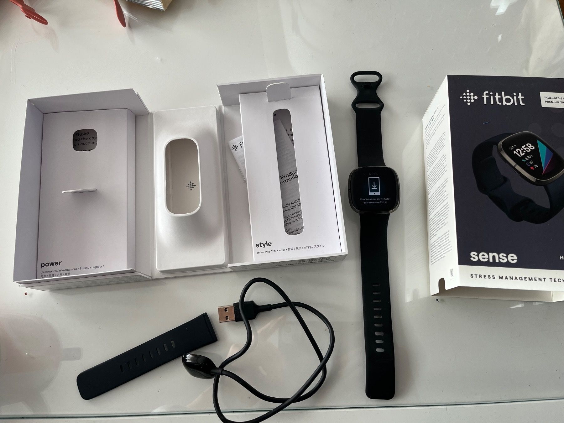 Fitbit Smartwatch: Fitbit Sense – Gebraucht aus Bülach von  1