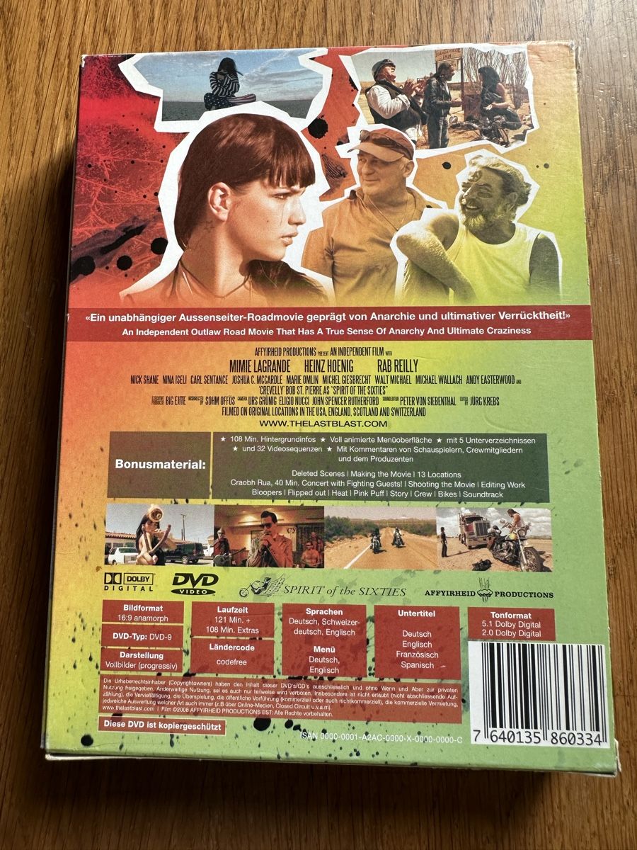 Tutti i DVDs: The Last Blast DVD Box ￼ – Usato da Benken ZH venduto da Audi-erich 1