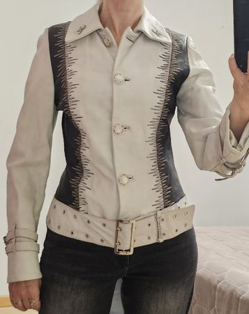 Lederjacke