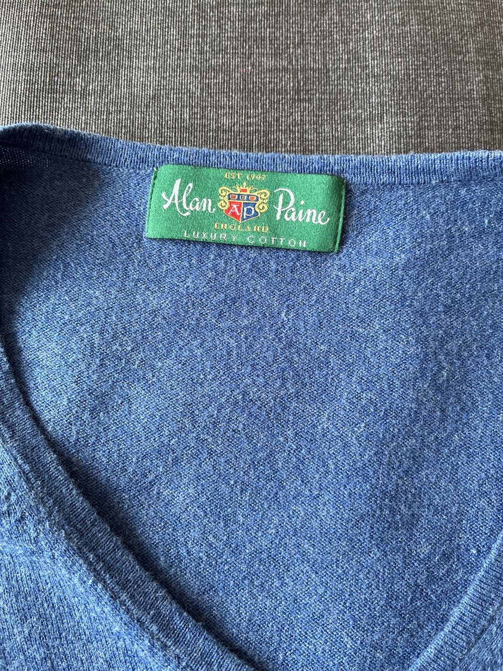 Pullover & Sweatshirts: Luxury Cotton Pullover von Alan Paine Gr 40 – Gebraucht aus Davos Platz von nanigl 3