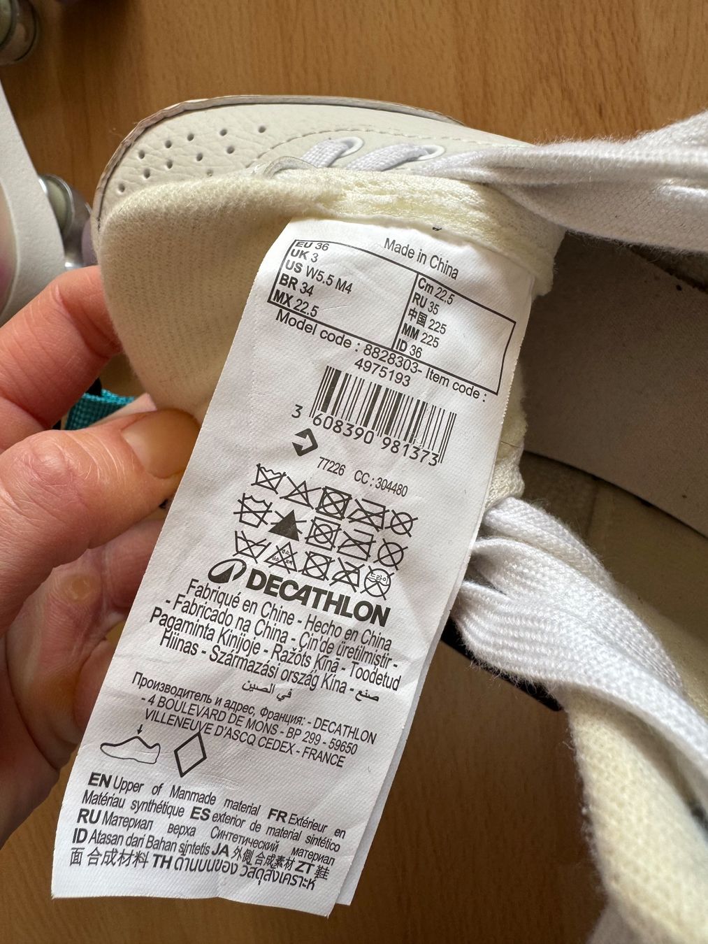 Pattini in linea & Pattini a rotelle: Rollschuhe Grösse 36 wie neu – Usato da Dürrenäsch venduto da 1kirs 4
