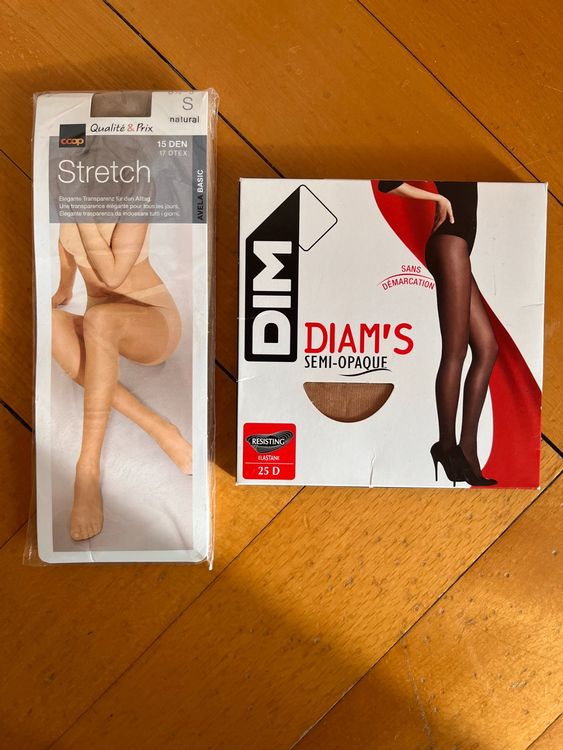 Paire de collants couleur chair Taille S Kaufen auf Ricardo