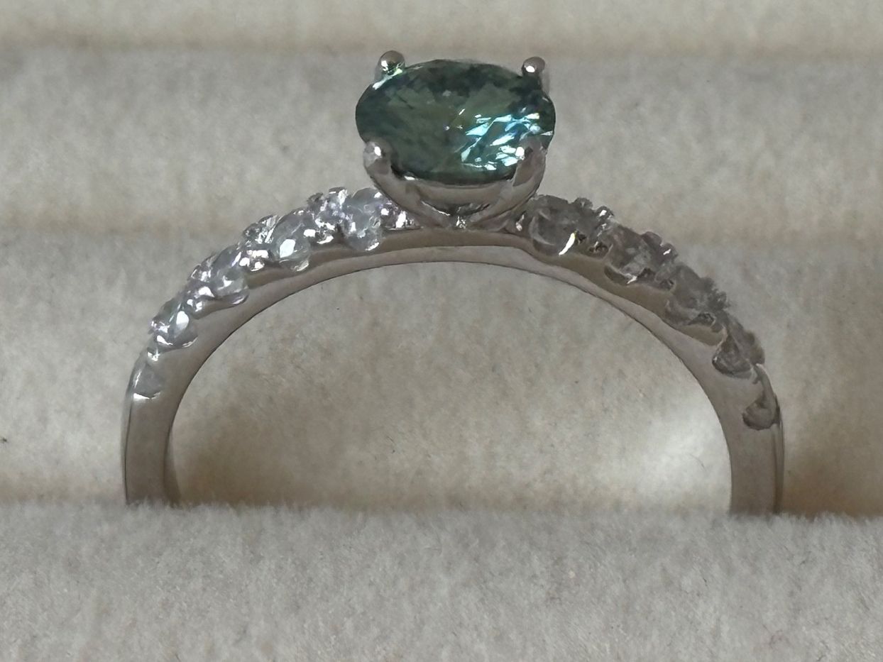 Ringe: Luxus Elegante Gr.19/9 Ring Weiss Zirkonia Farbe Silber – Neu (gemäss Beschreibung) aus Biel-Bienne von Roserosse13 2