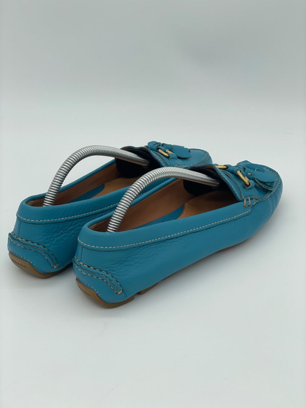 Prada Scarpe da donna: Prada Tassel Driving Mokassin EU 36 Blau – Usato da Zürich venduto da shoe_shop 3