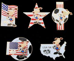 Pin Set Fussball-WM 94