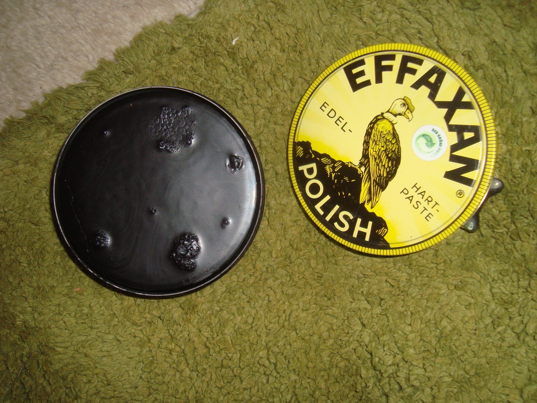 Pflegeprodukte: Hartpaste Edel EFFAXAN Polish black 2x200ml Mad West-Germany – Neu (gemäss Beschreibung) aus Wädenswil von OliveDerSpezialist