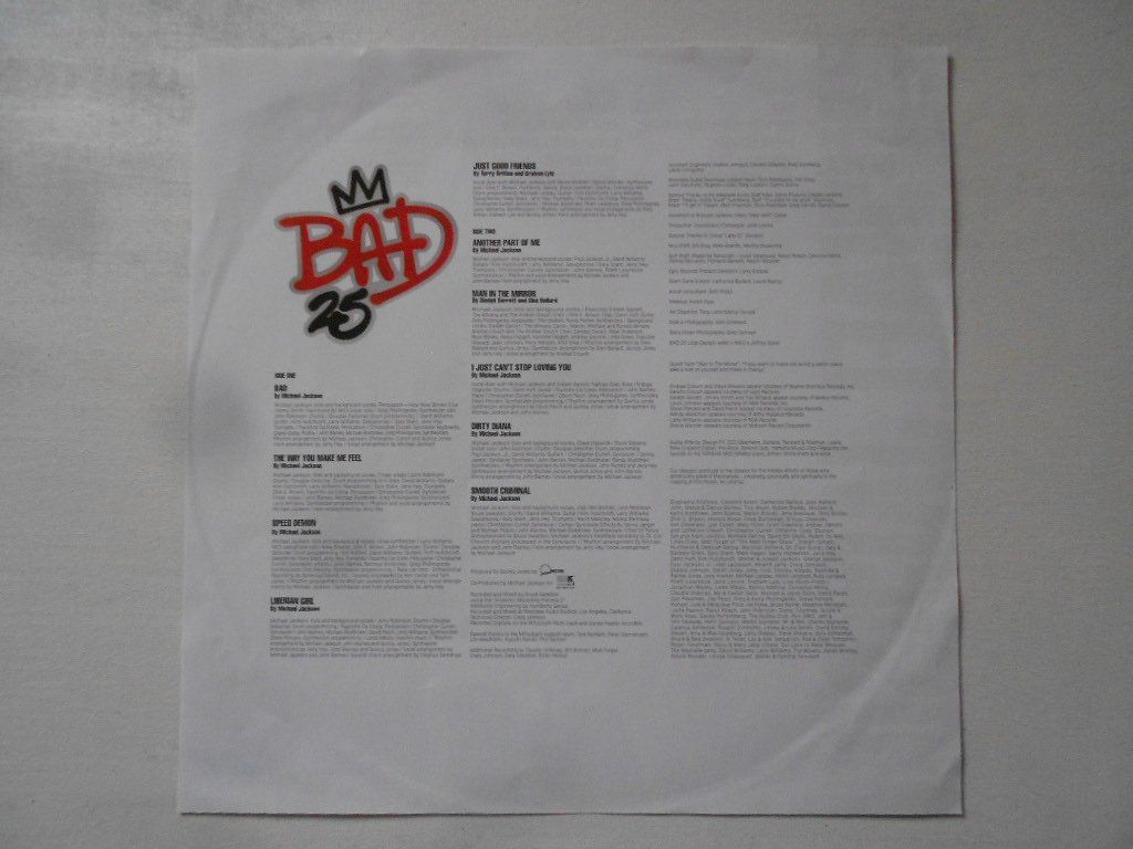 Dischi in vinile: MICHAEL JACKSON  -  BAD  ( PICTURE DISC ) – Usato da Bex venduto da Giorgiob 3