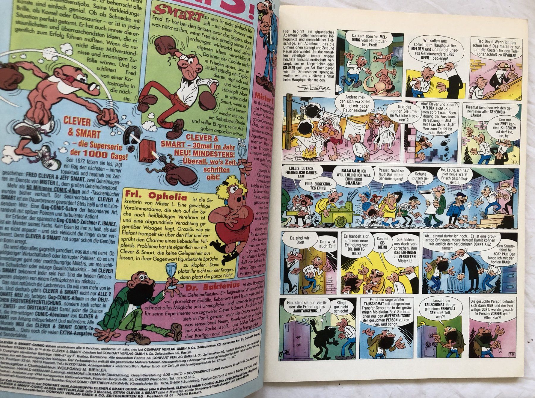 Fumetti: CLEVER&SMART - Nr.143 - 1.Auflage – Usato da Schaffhausen venduto da durruti 2