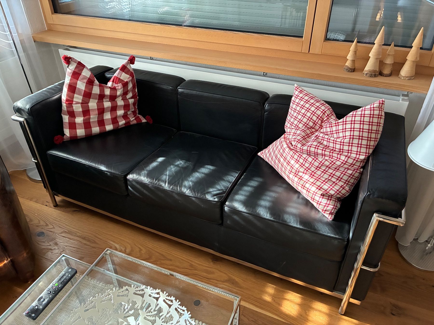 Le Corbusier Divani: Le Corbusier Sofa LC 3 Designklassiker – Usato da Zug venduto da Skiff88 1