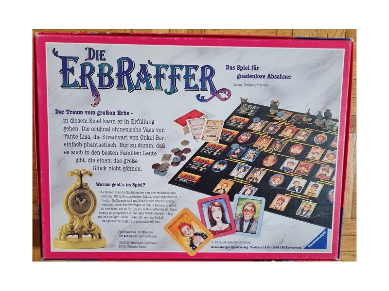 Spiele: Brettspiel "Die Erbraffer" – Gebraucht aus Zürich von Desmond01 1