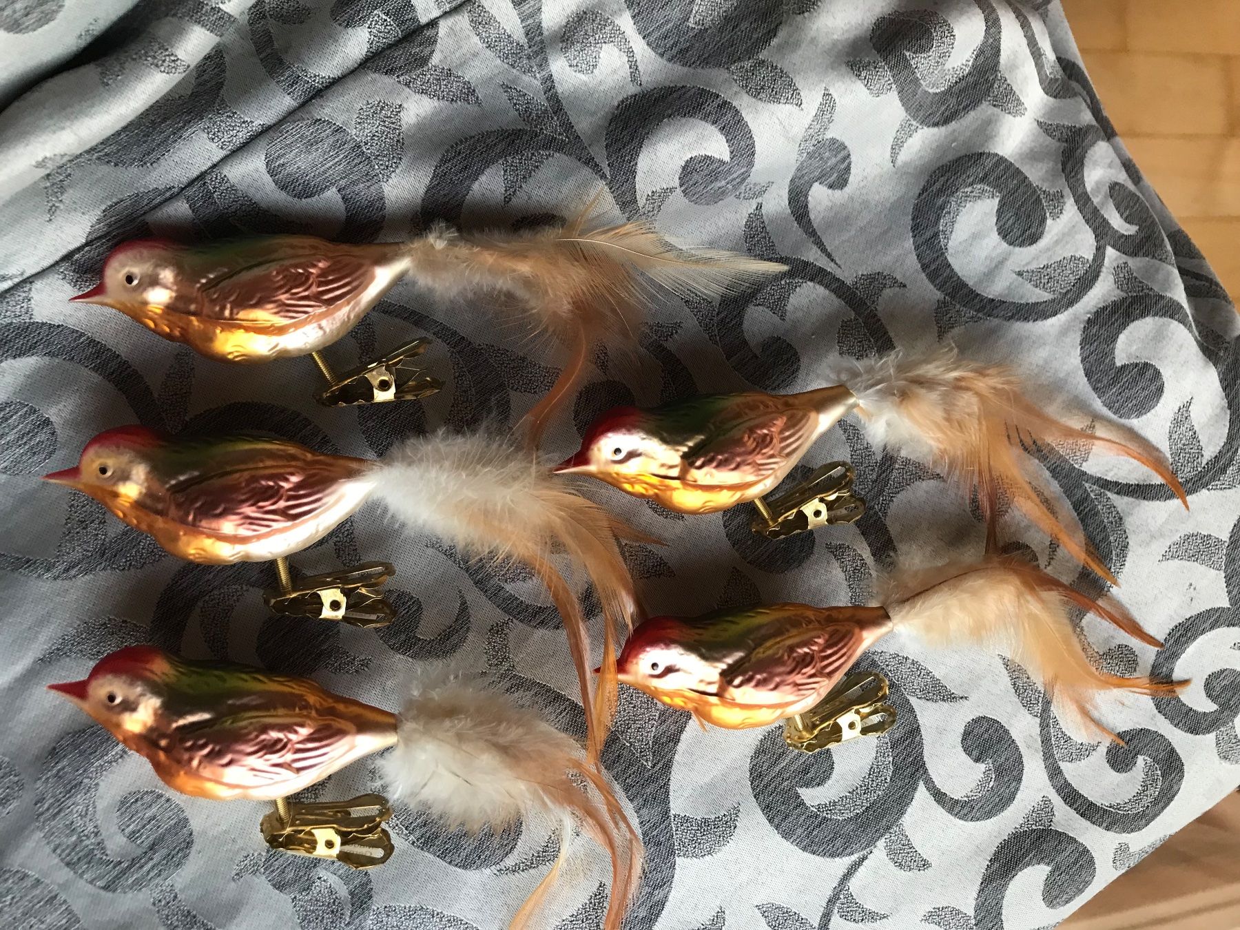Tutte le decorazioni: 5 Vögel Christbaumschmuck Vogel – Nuovo e nell'imballaggio originale da Alpnach Dorf venduto da marvo 4