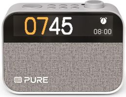 Radiowecker Pure Moment Digitalradio weiss guter Zustand