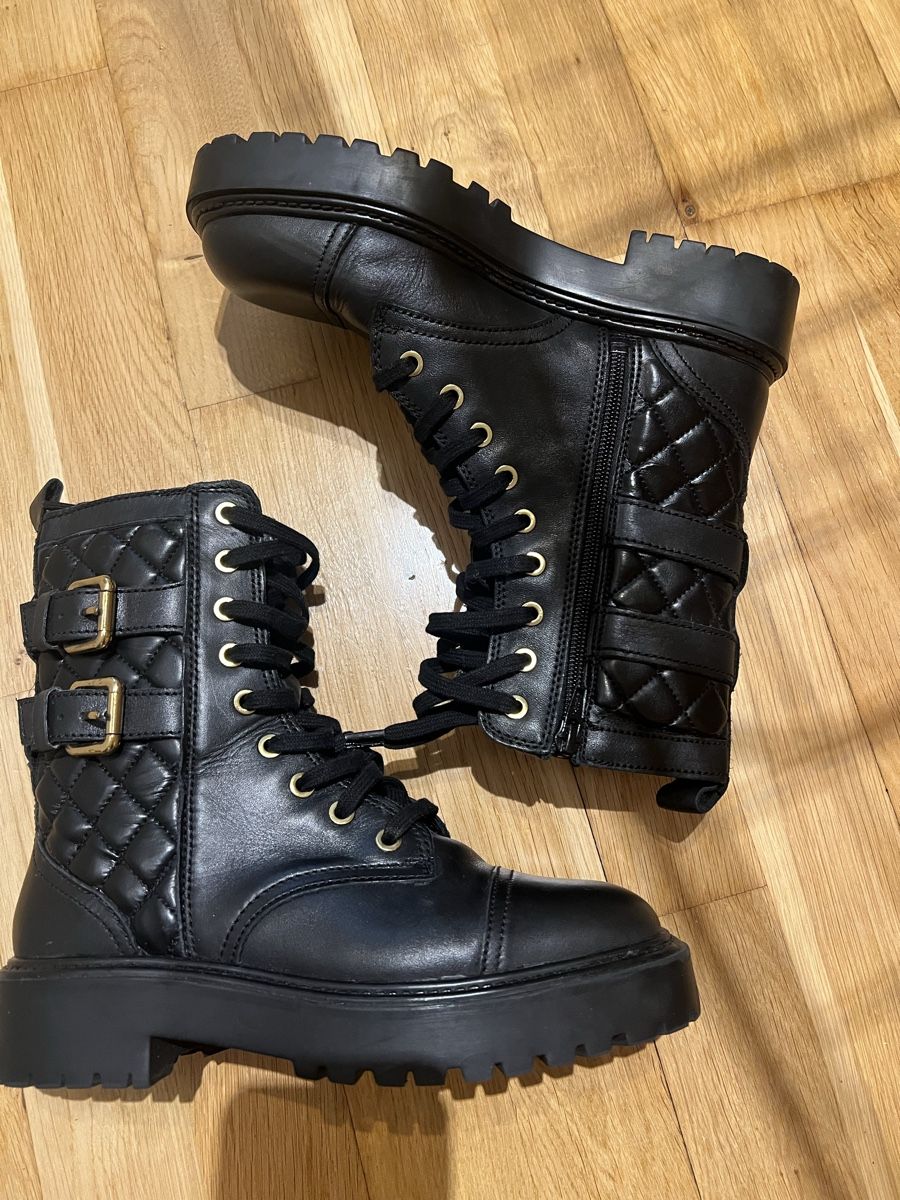 Mango Scarpe da donna: Bottines en cuir Mango 37 – Nuovo (secondo la descrizione) da Genève venduto da Ainoherr