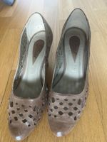 Braune Leder Pumps Gr. 36