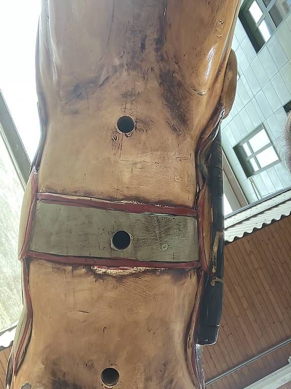 Sculture & Statue: Antikes Karussell Pferd gross – Usato da Flums venduto da Limatools 2