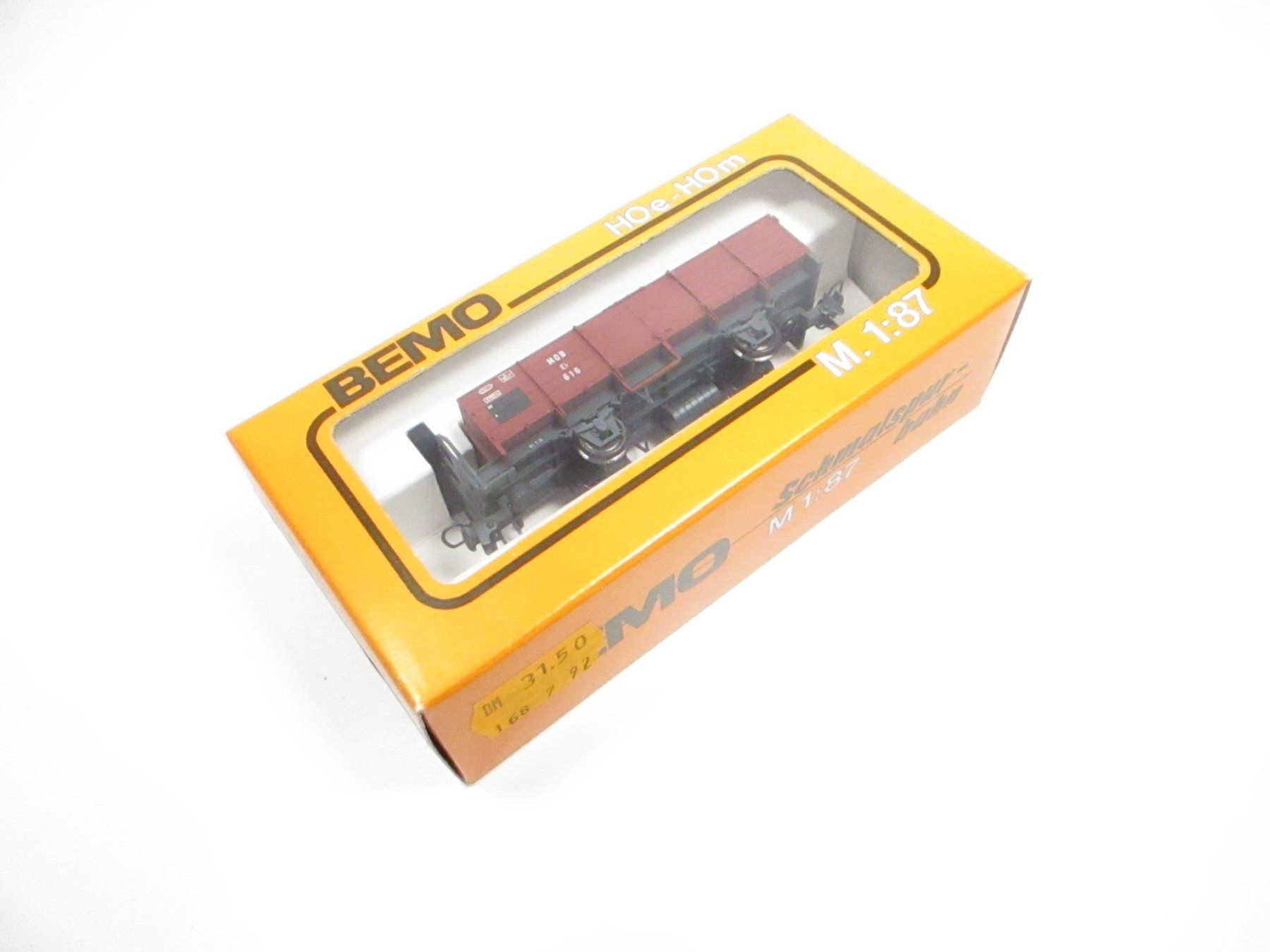 Bemo Modelleisenbahnen: Bemo H0m 2276 306 MOB Offener Güterwagen Ek 616 – Neu und originalverpackt aus Olten von Heinrich875 8