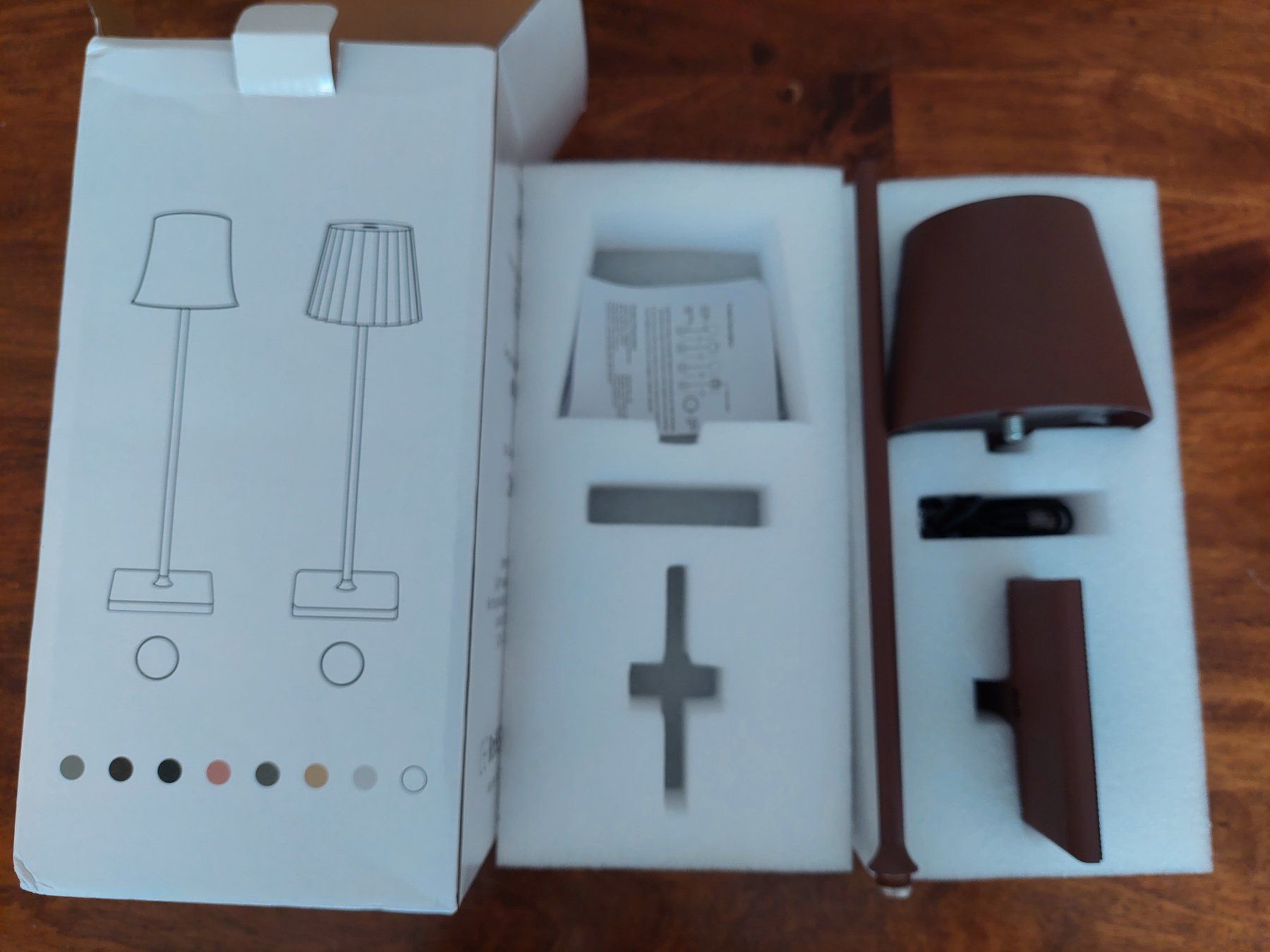 Lampen: LED Tischlampe aus Metall, stufenlos dimmbar – Neu (gemäss Beschreibung) aus Zürich von makimakimak 5