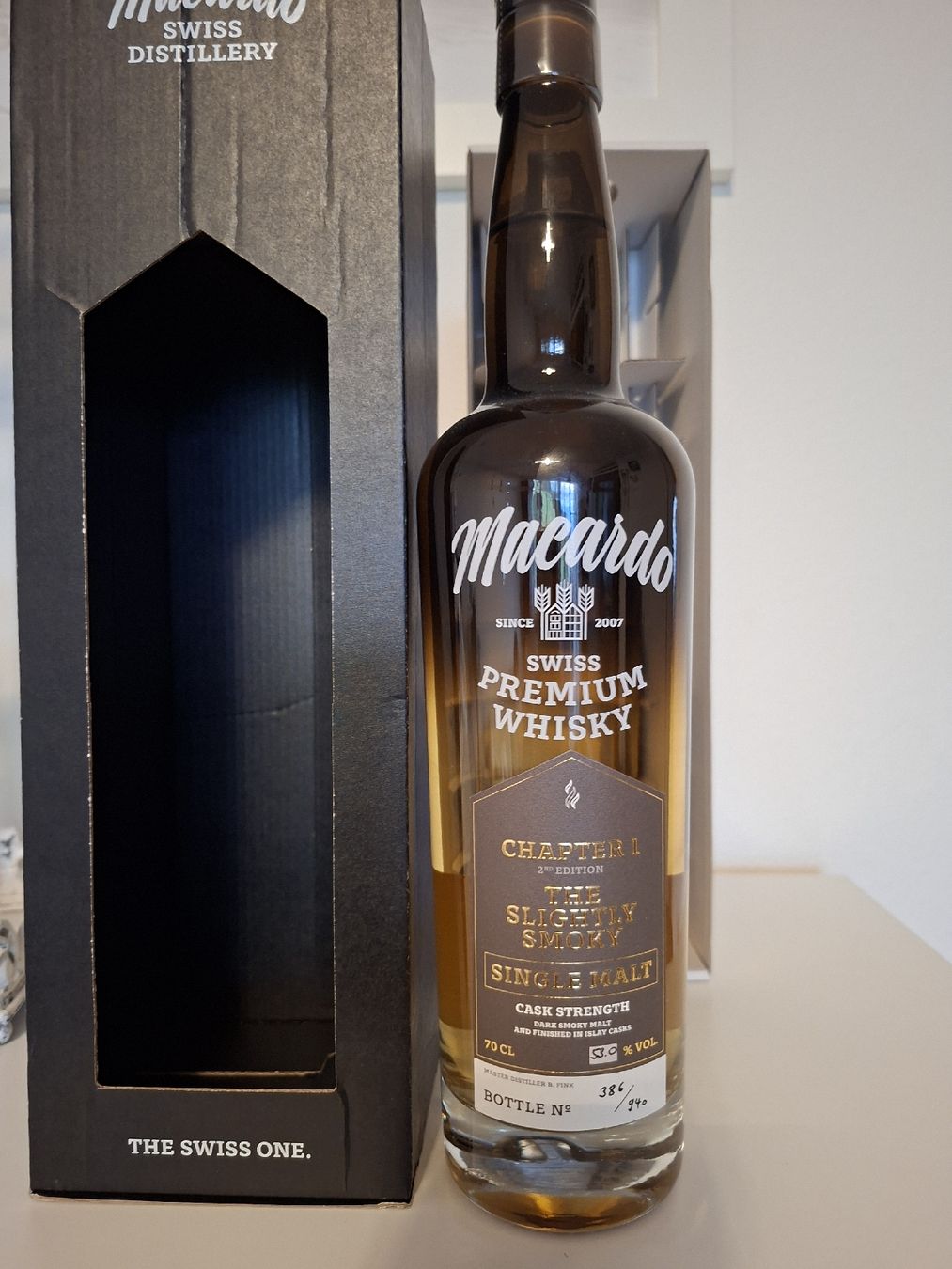 Spirituosen: Macardo Chapter 1 The Slightly Smoky Single Malt 70cl – Gebraucht aus Kriens von Arthur73