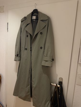 MNG Trench Coat Water Repellent Green Size XS