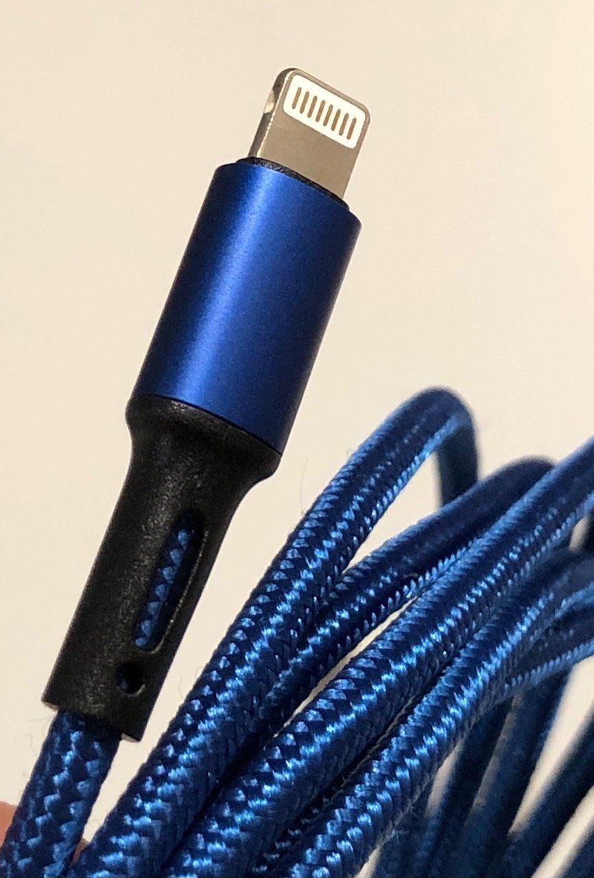 Cavi: Ladekabel USB-Typ A auf Lightning (blau) – Nuovo e nell'imballaggio originale da Buchs SG venduto da Handyman77