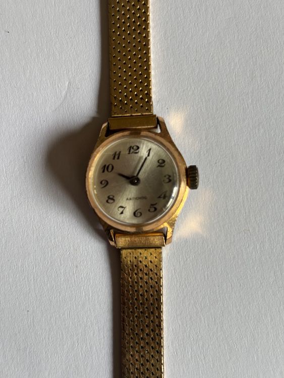 Montre Vintage Philos Standex Pour Femme - Style Art Déco, Acier