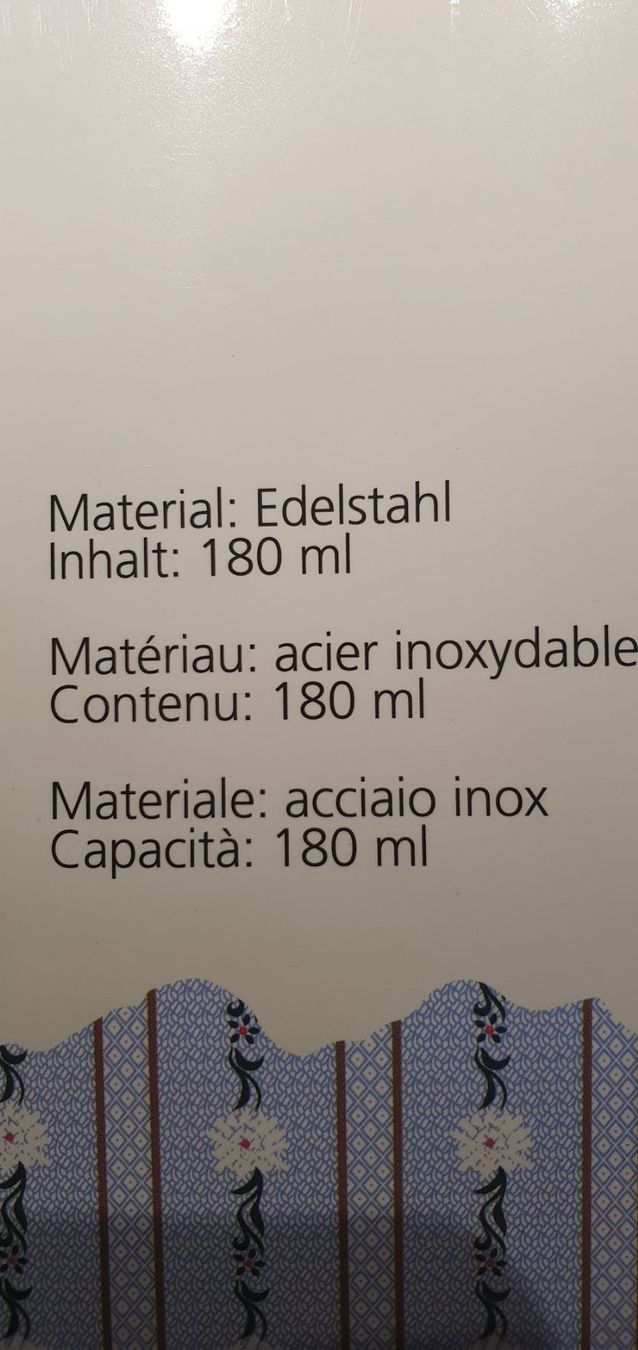 Altro: Geschenkidee: Flachmann Edelweiss NEU – Nuovo e nell'imballaggio originale da Langnau i. E. venduto da Superseven69 7