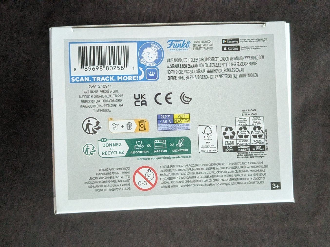 Funko Statuette: Funko Pop! Bleach - Gin Ichimaru #1821 – Nuovo e nell'imballaggio originale da Obfelden venduto da RCO85 5