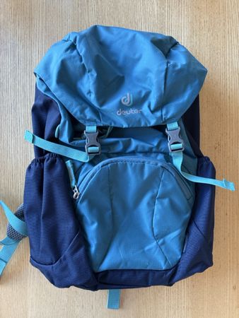 Rucksack Deuter Junior blau gebraucht mit Gebrauchsspur