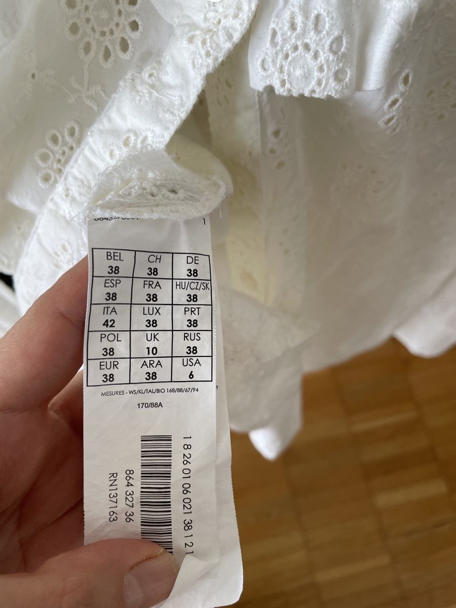 Camicette: Blouse with broderie anglaise white size 38 – Usato da Neuchatel venduto da shi_9fzw 2