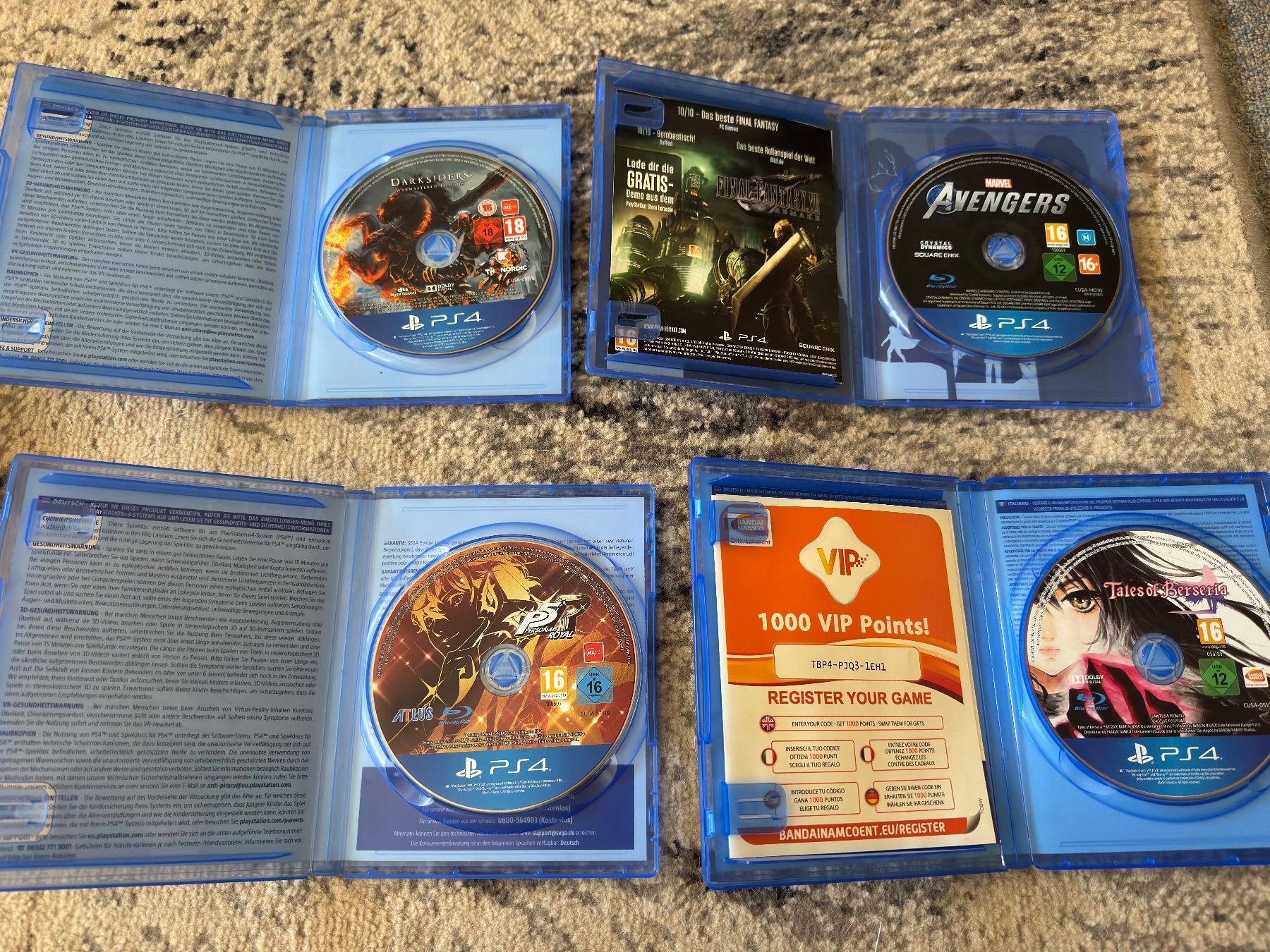Sony Spiele: PS4 Spiele Set – Gebraucht aus Aadorf von putzfeeconylinde888 2
