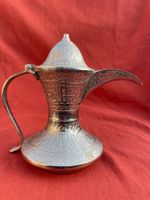 Orientalische Kanne silberfarben gebraucht guter Zustand