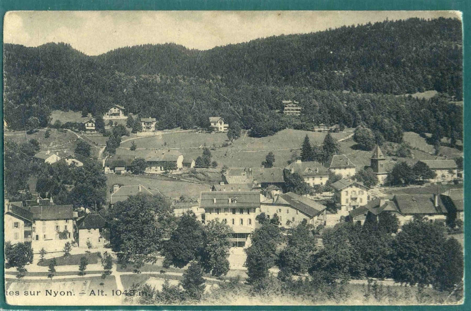 Ansichtskarten: Saint-Cergue sur Nyon, ca. 1910, ungelaufen – Gebraucht aus Sargans von Hausi1951