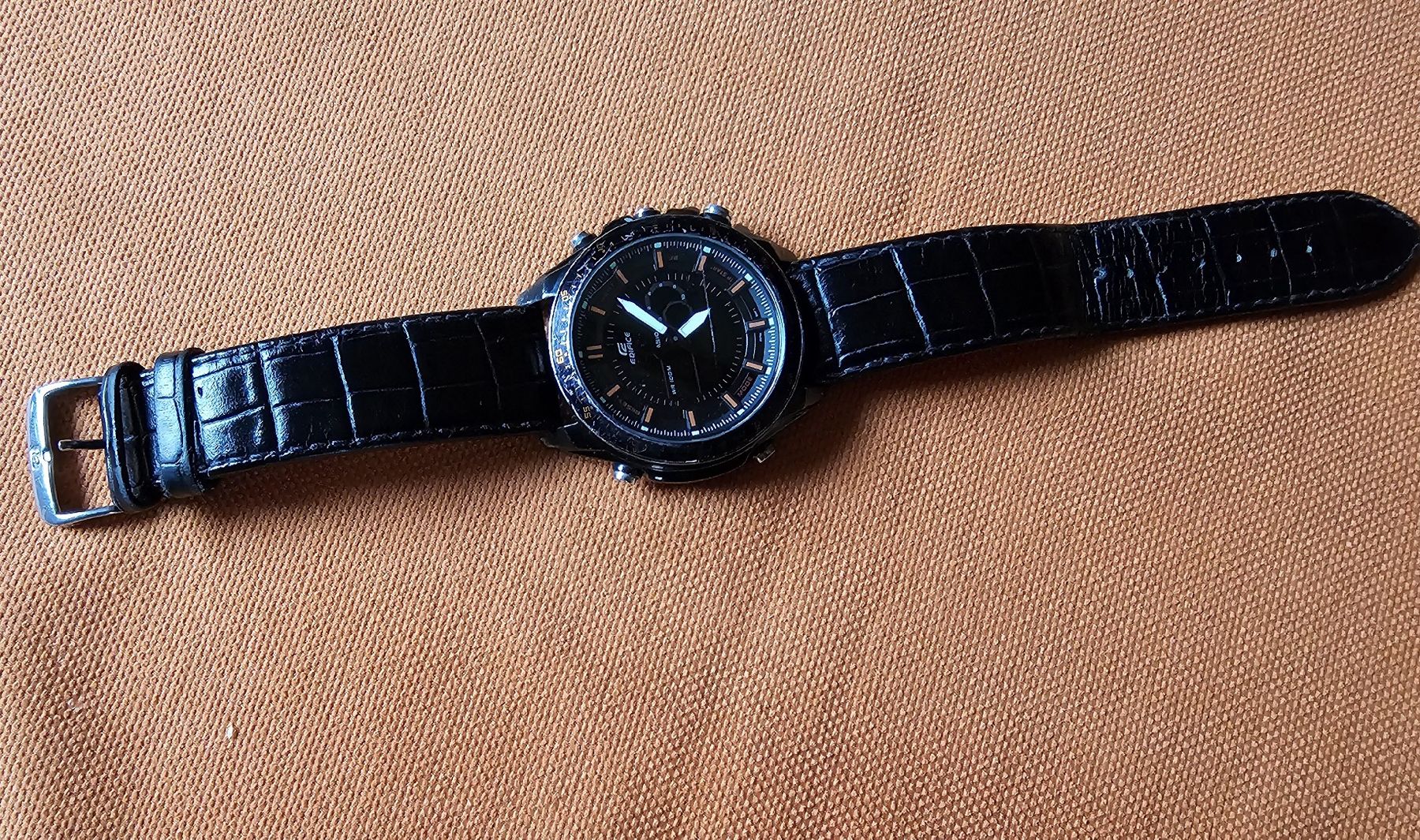 Edifice Orologi: EDIFICE Chronograph Herrenuhr 47mm – Usato da Speicher venduto da Lemore 4