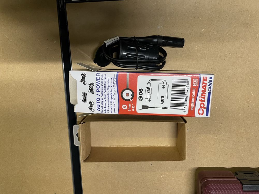Tecmate Optimate Cable 12V Auto to SAE adapter (SAE76) 2