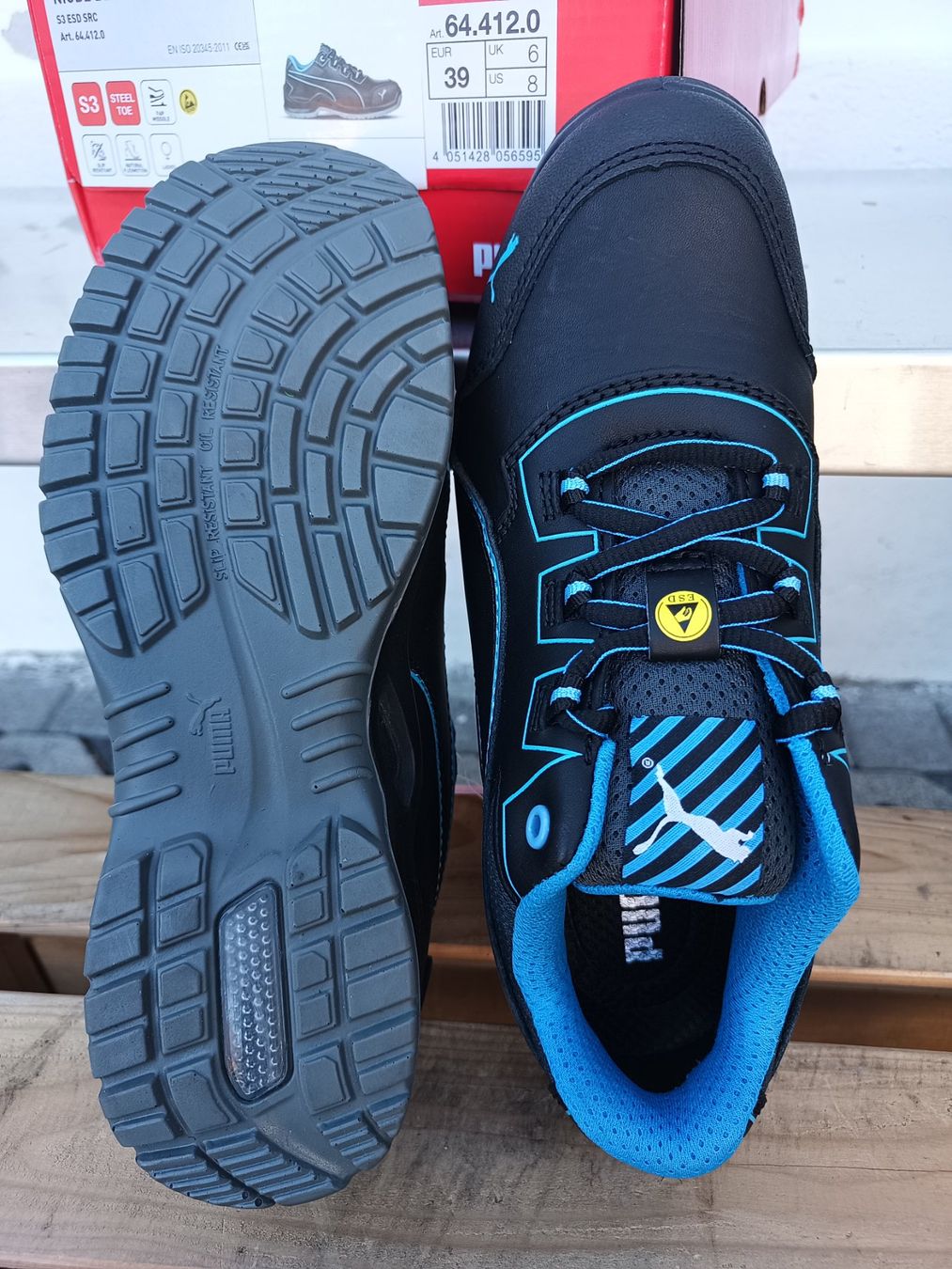 Puma Damenschuhe: Puma Sicherheitsschuhe S3 ESD SRC 39 – Neu und originalverpackt aus Oberegg von 19franzi94 3
