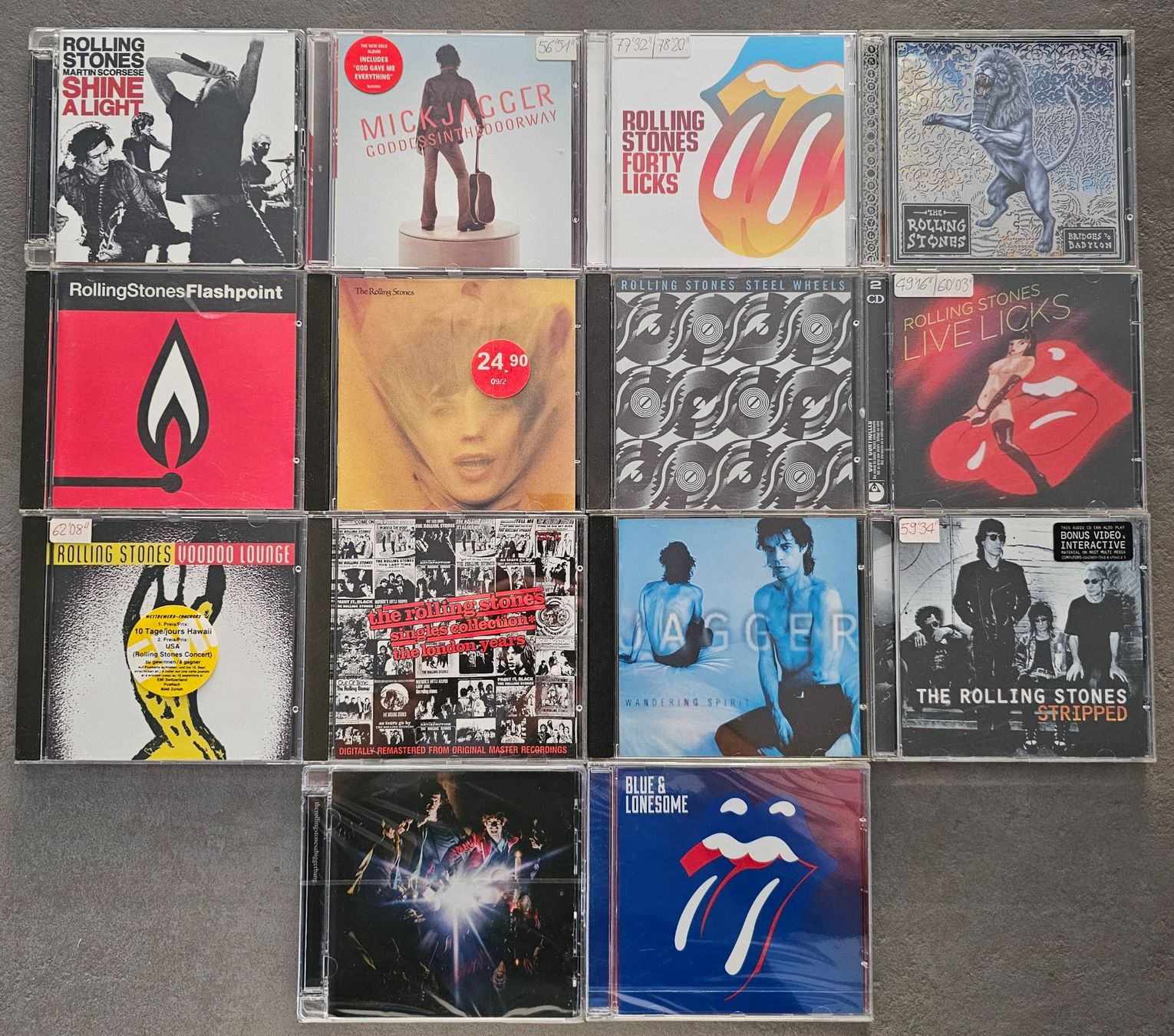 CD: Rolling Stones CD's + 2 x OVP – Usato da Unterkulm venduto da Chaplyn2018