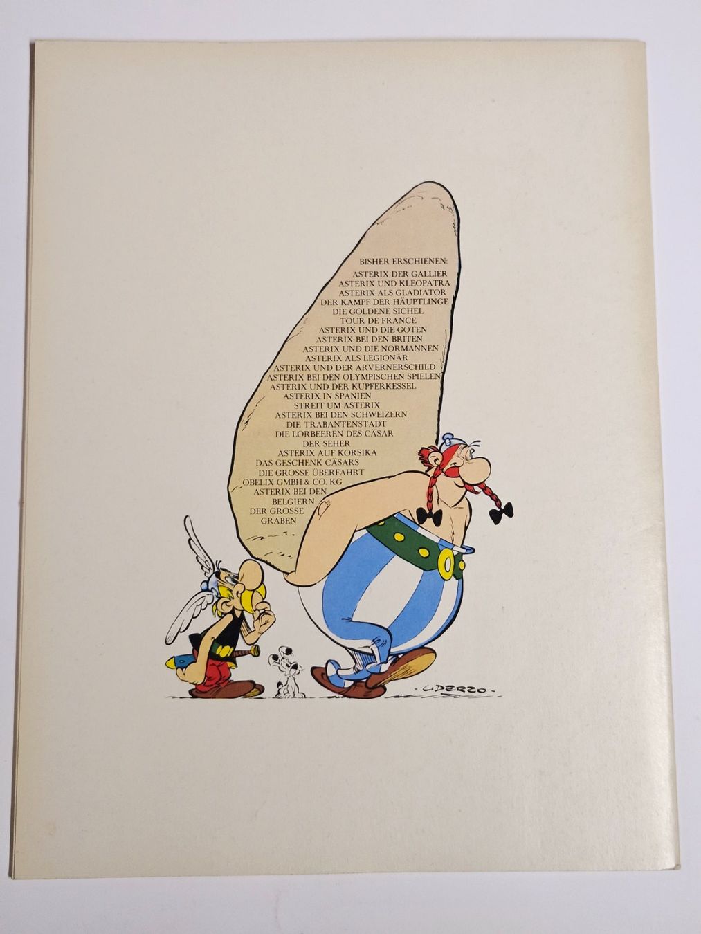 Fumetti: Asterix in Spanien - Band 9 - 1. Auflage 1973 – Usato da Oberdorf BL venduto da BaldenEagle 3