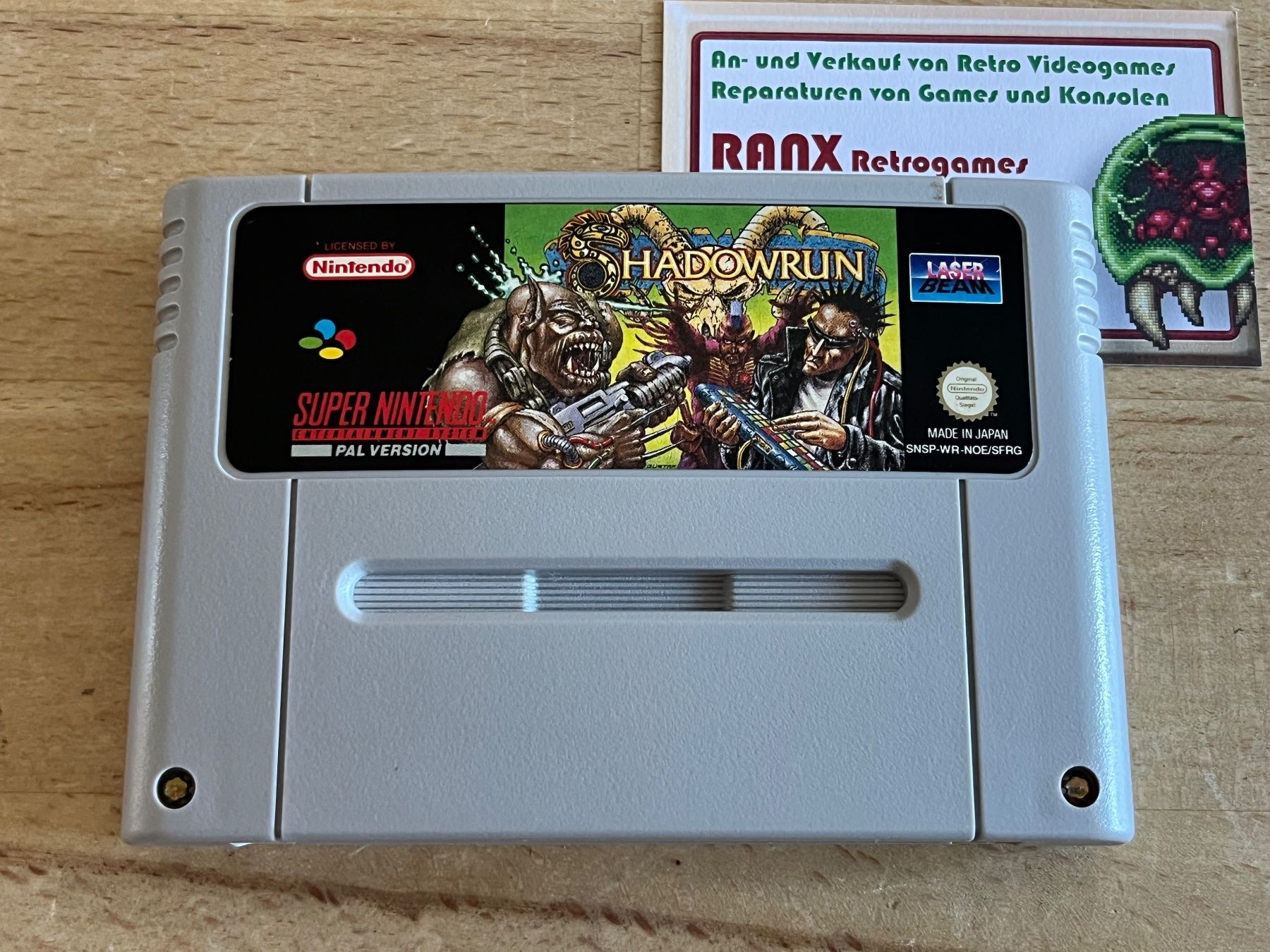 Nintendo Jeux: Shadowrun, SNES, PAL, Modul, original – D'occasion à Thalwil par ranx