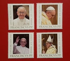 VATIKAN ERSTAUSGABE PAPST FRANZISKUS SATZ 2013** POSTFRISCH