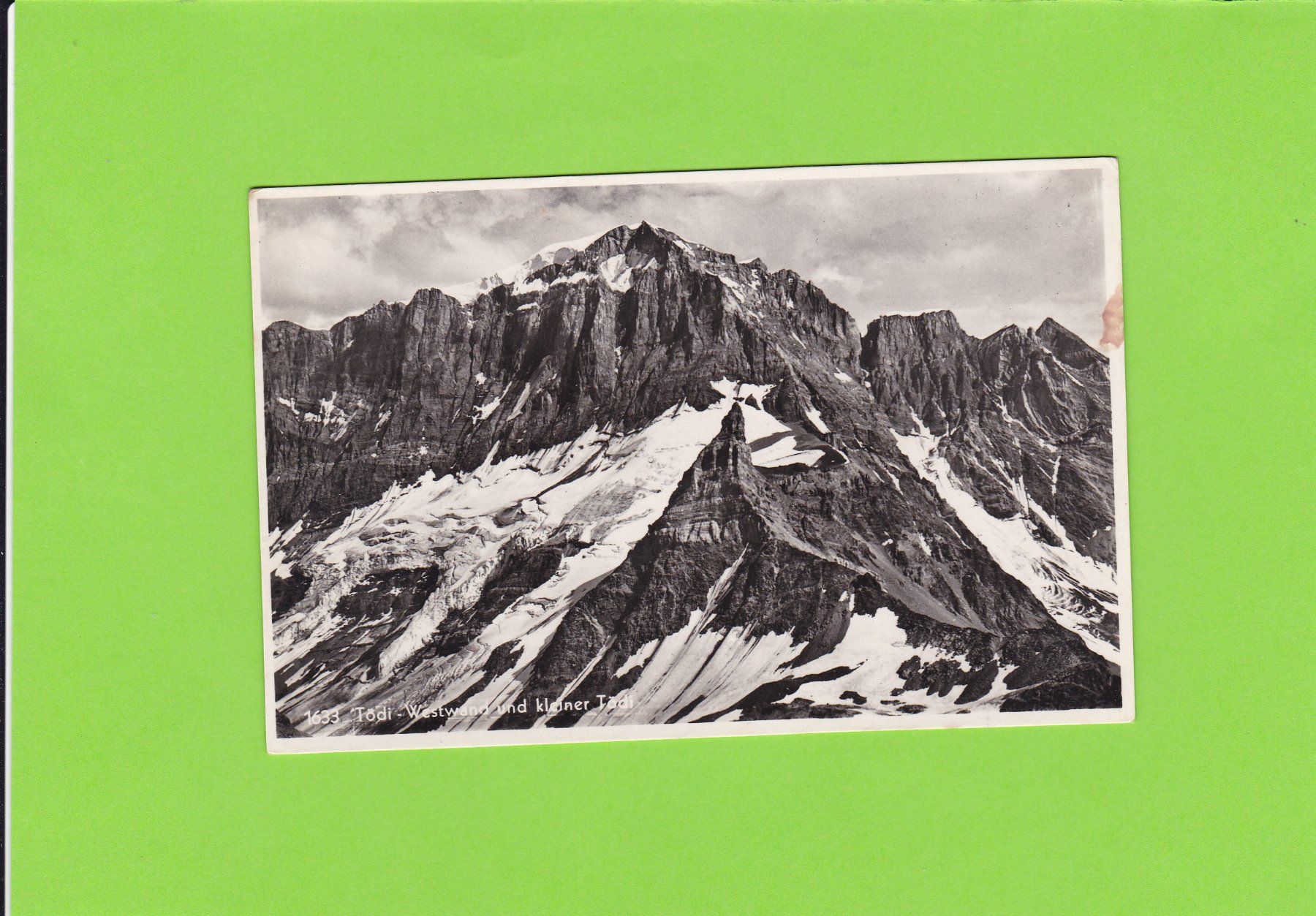 Cartoline postali: Tödi-Westwand – Usato da St. Peterzell venduto da neckertal