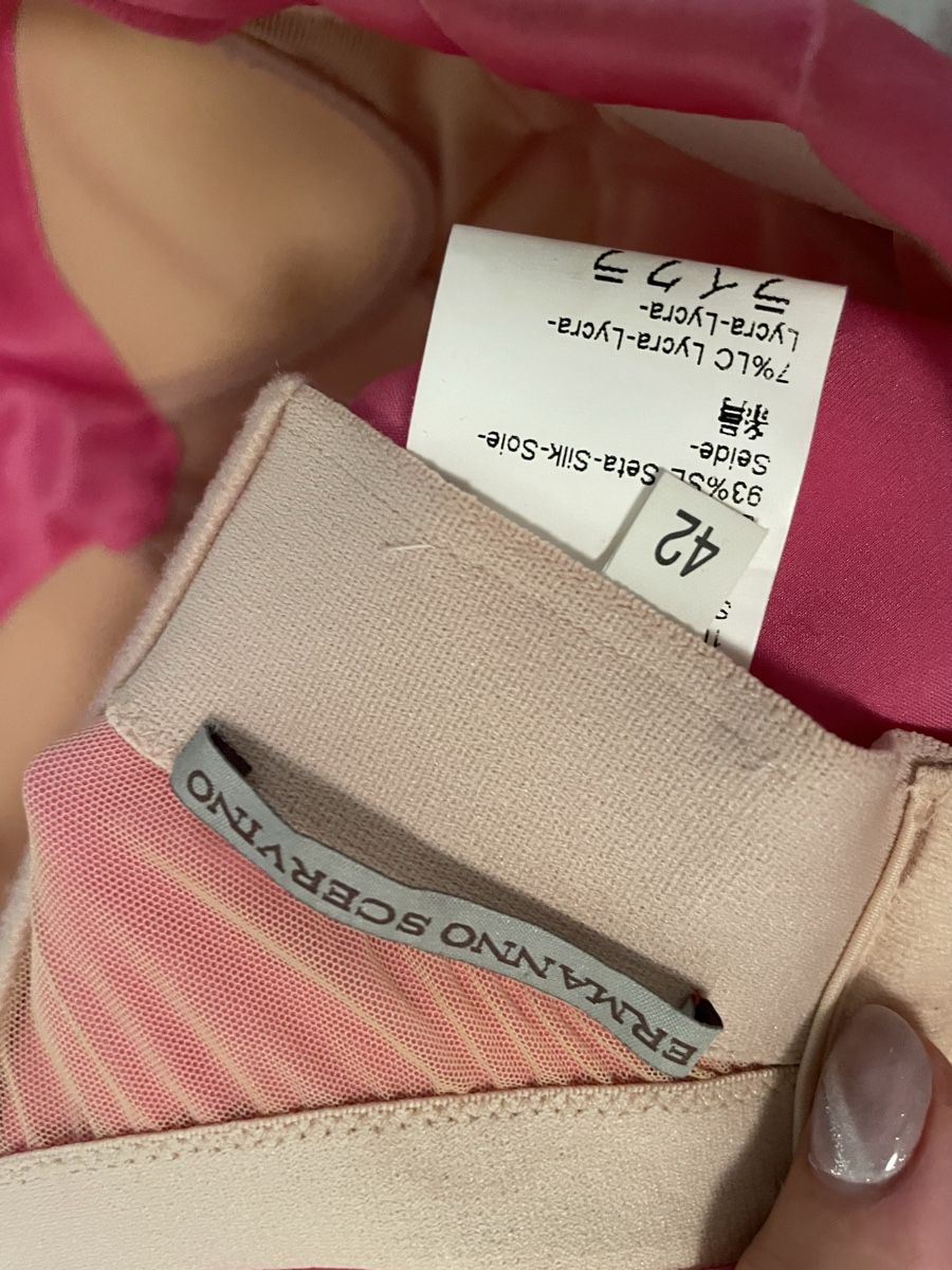 Ermanno Scervino Kleider: Ermanno Scervino Cocktail Kleid aus Seide – Gebraucht aus Au ZH von Daiga 2