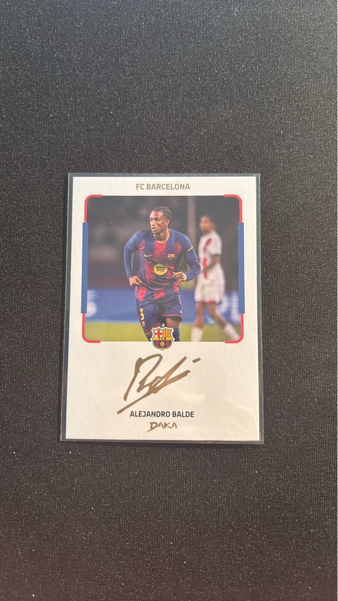 Cartes à collectionner: FC Barcelona - Alejandro Baldé - Instant Checki - 25/26 – D'occasion à Kaiseraugst par Baum_12