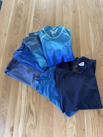 UV-Shirts 6 Stck. verschiedene Farben gute Zustände
