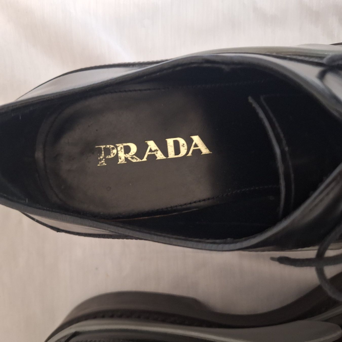 Prada Scarpe da uomo: PRADA Derby Loafer Gr. 44 Schwarz – Usato da Kilchberg ZH venduto da mrmame 4