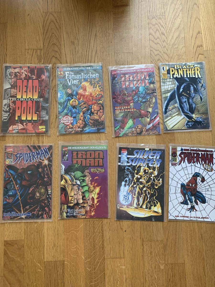 Comics: 8 Comics  – Gebraucht aus Bern von ber_tf2f