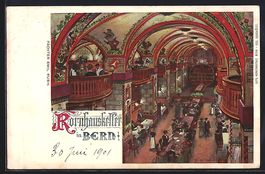 Bern, Grosser Kornhauskeller, Gäste bei