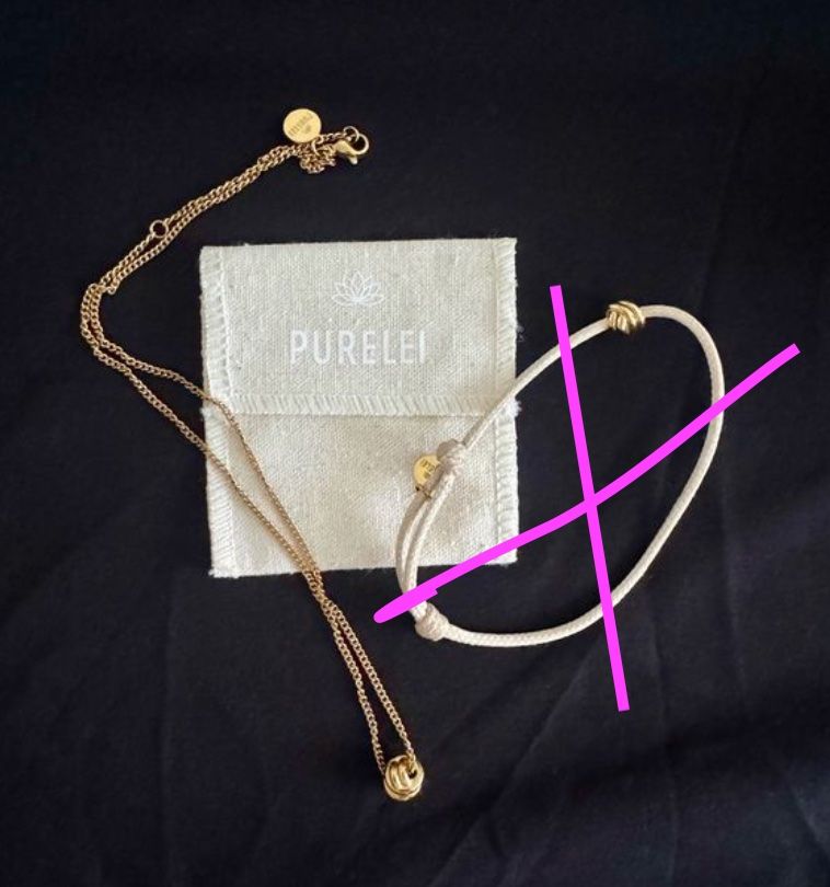 Purelei Catenine: Purelei Kette mit Knoten – Usato da Winterthur venduto da Nanole 1